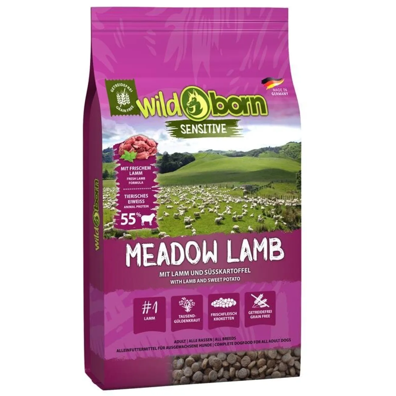 Wildborn Hundefutter- Meadow Lamb